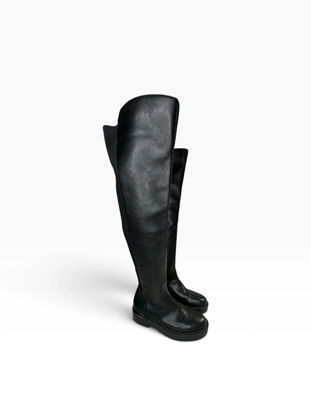DKNY Women's Winsloe Over the Knee Block Heel Boots. 7.5M